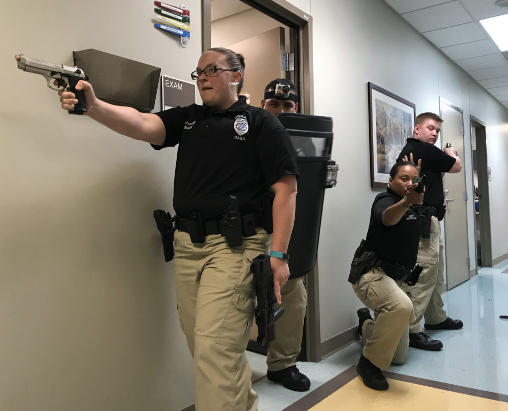 aftermath of a shooting Police Training