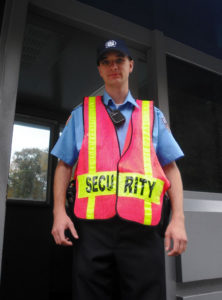 Professional Security Guard Standing Post Professional Security Services